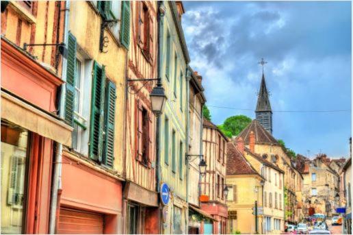 Le Gite Entre Val Et Rose Provins Exteriér fotografie